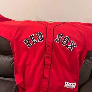 Boston Red Sox authentic on field jersey 48